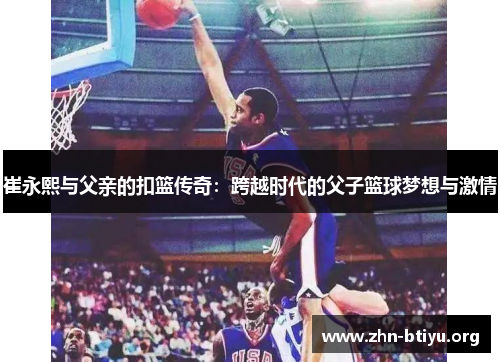 崔永熙与父亲的扣篮传奇:跨越时代的父子篮球梦想与激情 崔永熙与父亲的扣篮传奇:跨越时代的父子篮球梦想与激情
