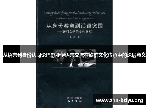 从语言到身份认同论巴舒亚伊语言交流在族群文化传承中的深层意义 从语言到身份认同论巴舒亚伊语言交流在族群文化传承中的深层意义